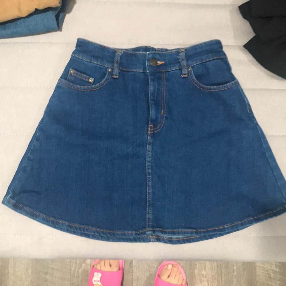 Zara denim skirt